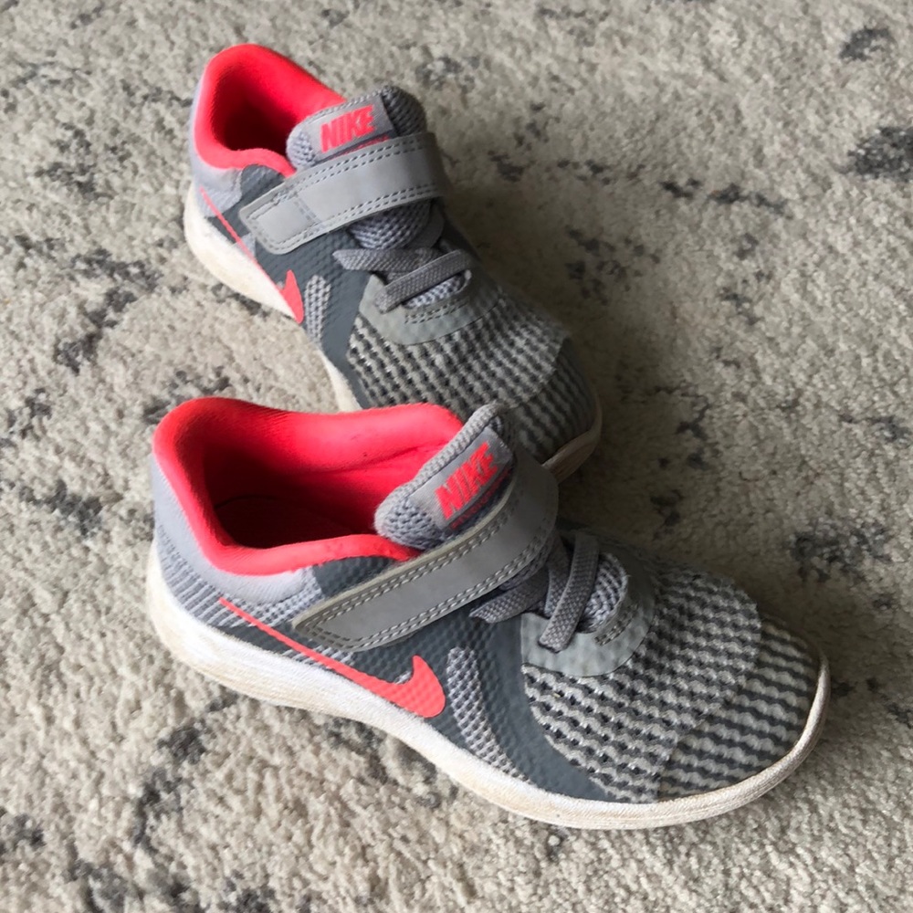 Girls Nike sneakers, toddler size 9